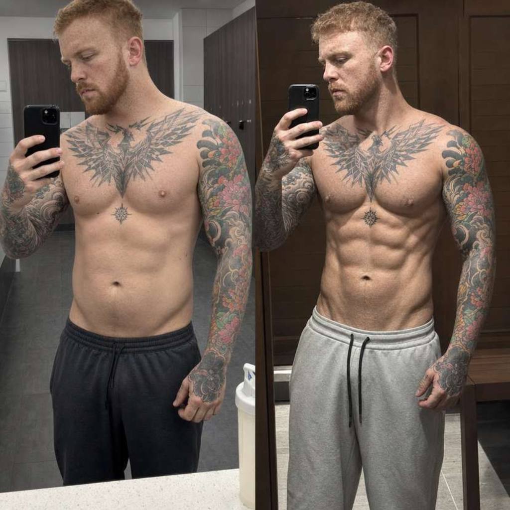 ANGUS, 29 before and after