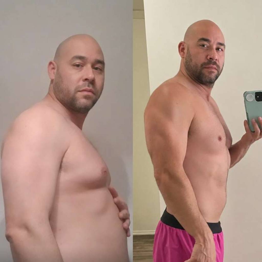 DAMIEN, 40 before and after