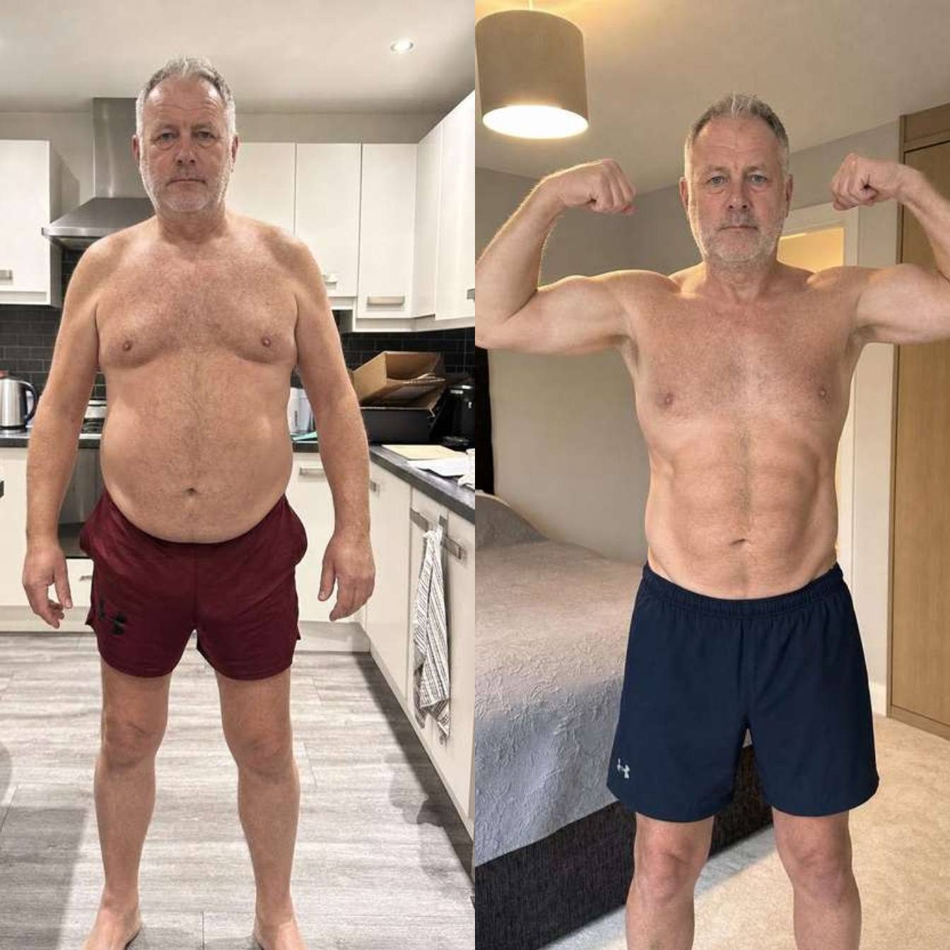 FRANK, 53 before and after