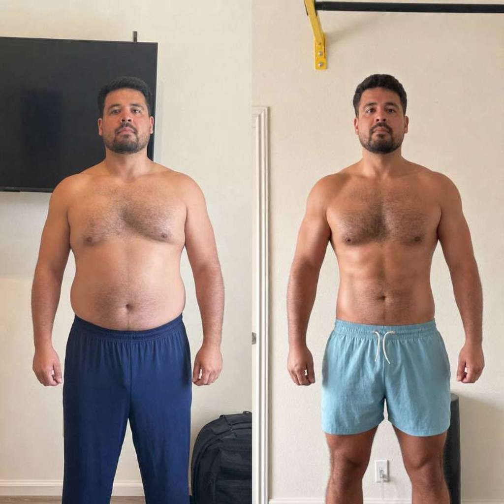 RAFAEL, 42 before and after