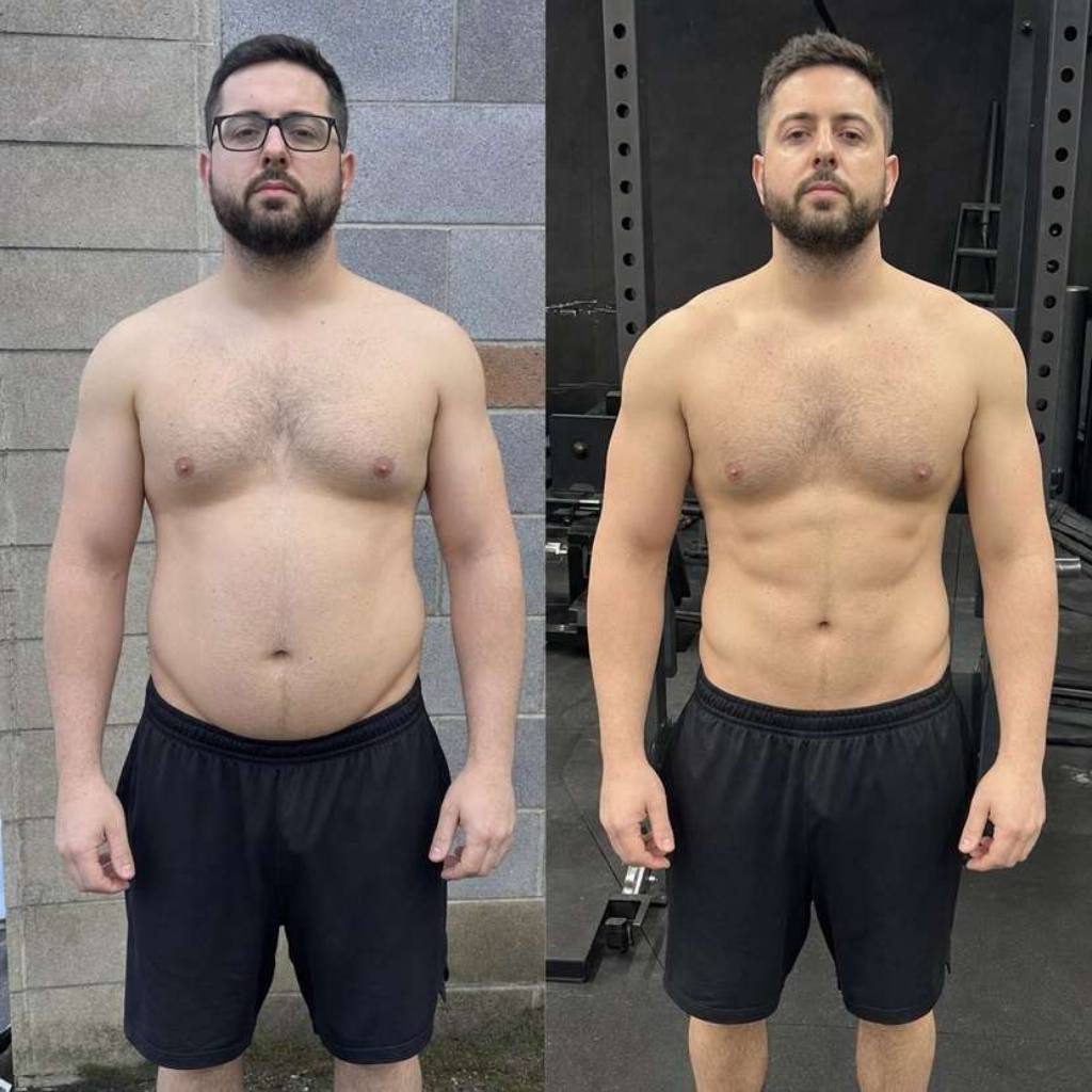 CONOR, 35 before and after