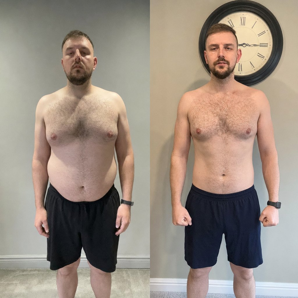 Craig before and after