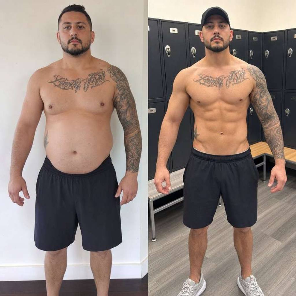 DANNY, 30 before and after