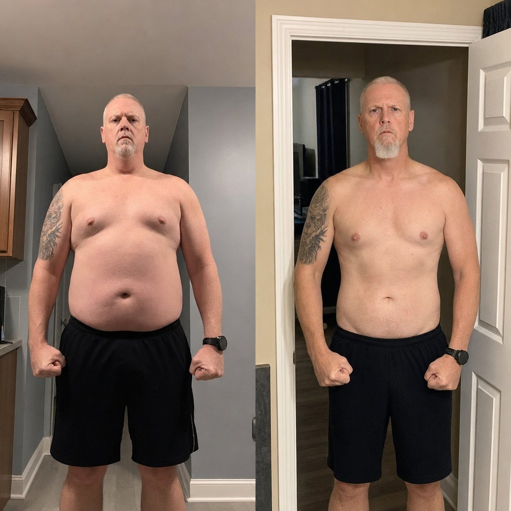 DOUGIE, 53 before and after