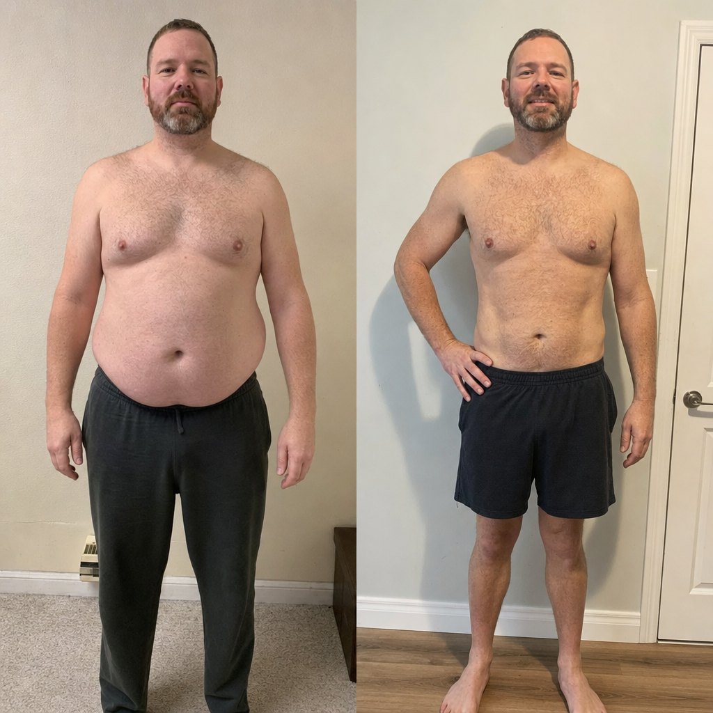 GRAHAM, 45 before and after