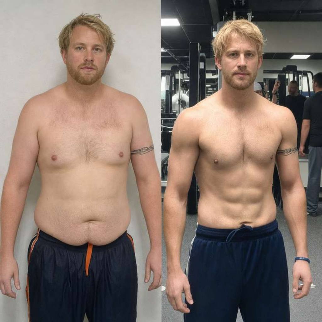 JONAS, 37 before and after