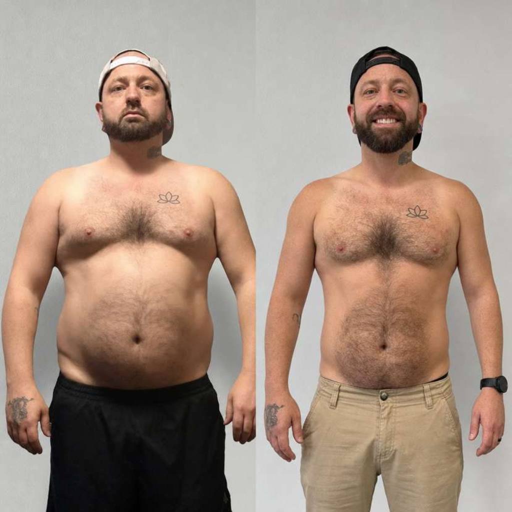 RYAN, 38 before and after