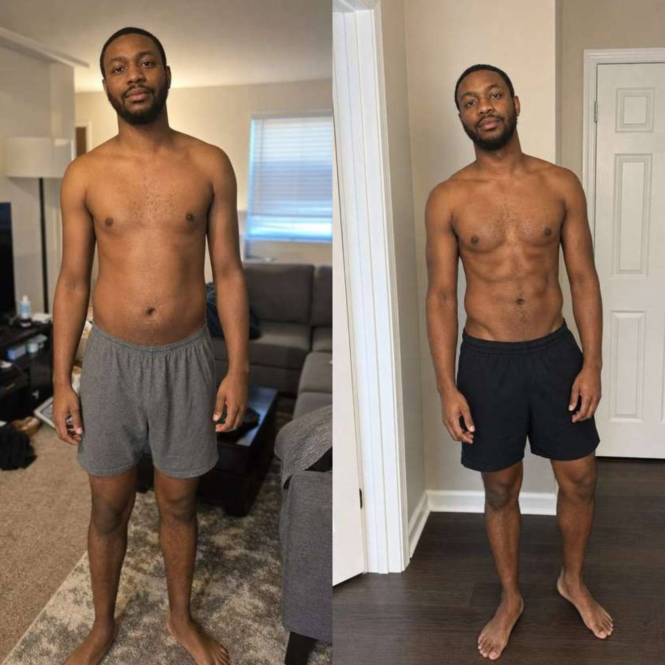 Wesley before and after